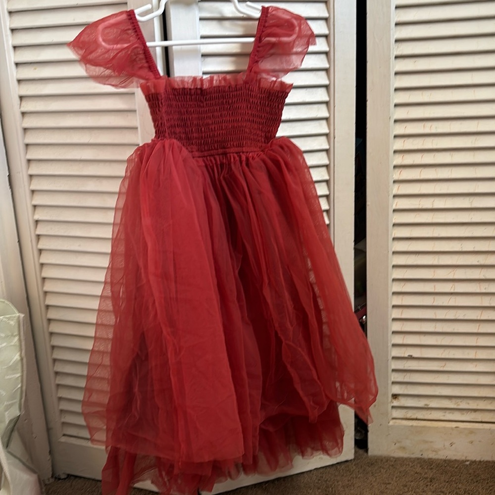 Beautiful Indie Blue girls tulle dress